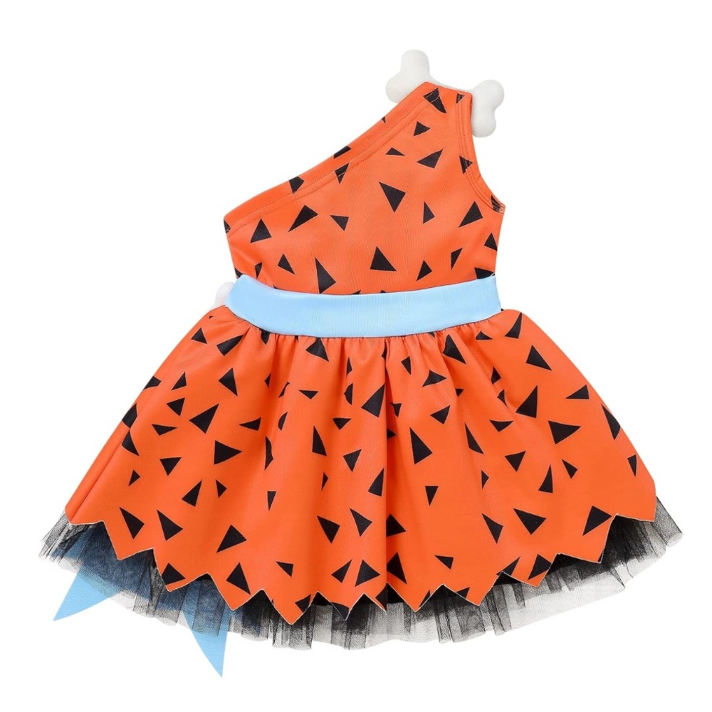 New Kids Pebbles Caveman Historical Stone Age Halloween Costume - Picture 7 of 10
